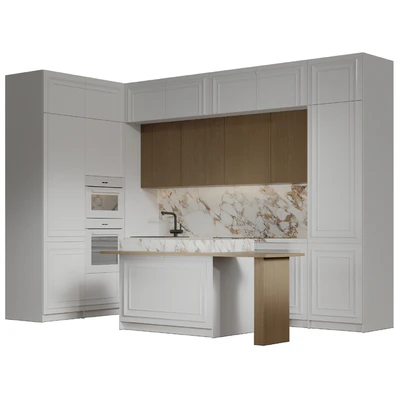 Кухня с встроенной техникой MIELE — Вид 3