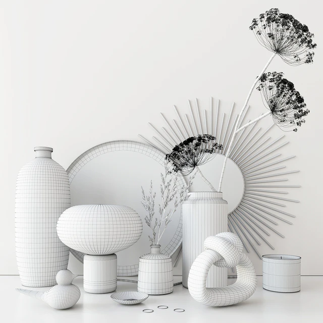 Set with heracleum — Скачать
