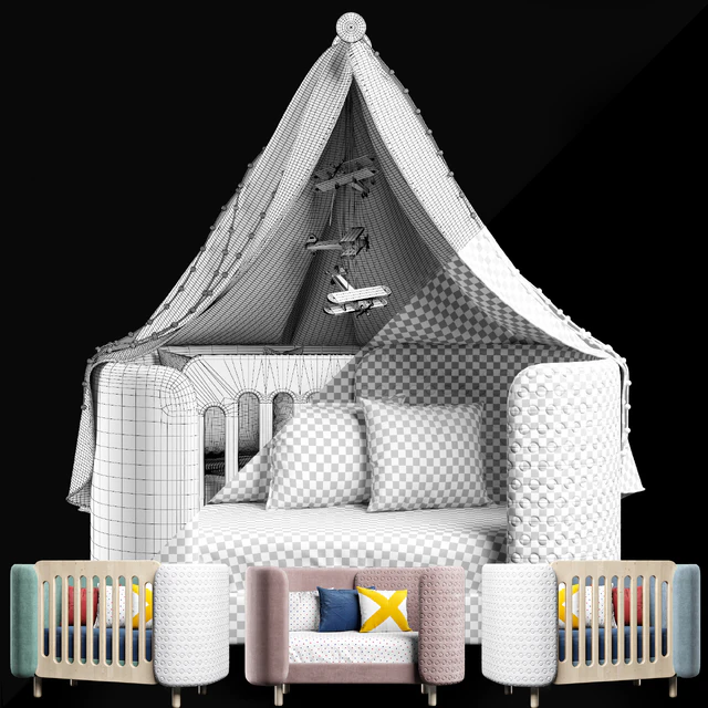 Dot and cross bed — Descargar