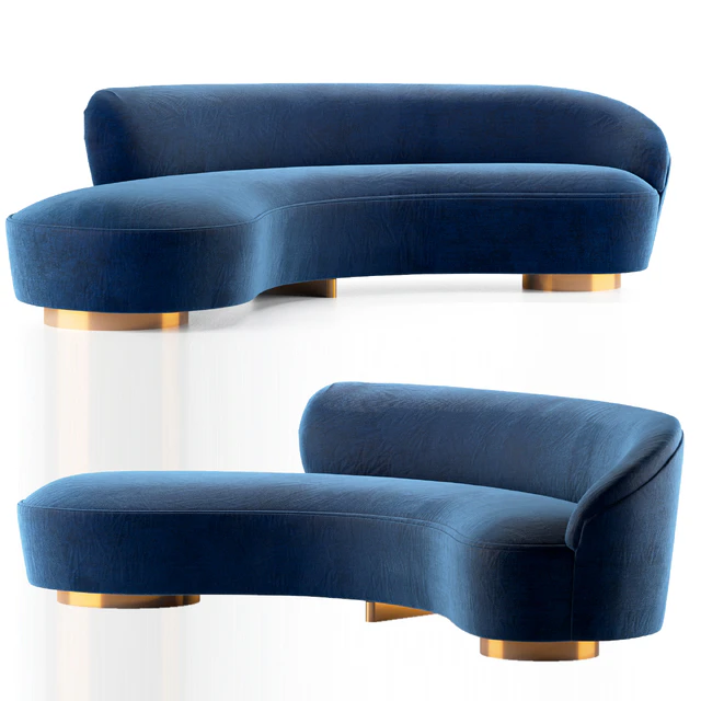 Freeform curved sofa — Download