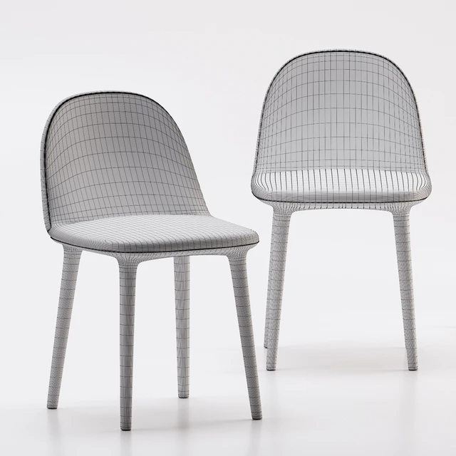 Softshell side chair by Vitra — Скачать