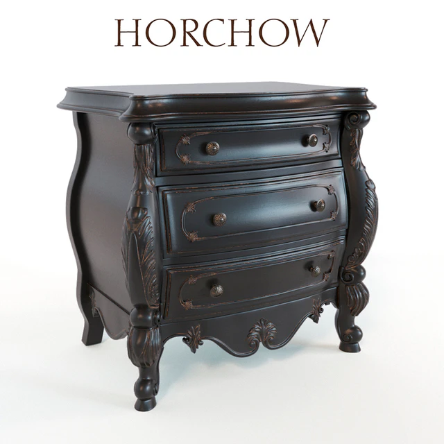 Nicolette Black Nightstand — Descargar
