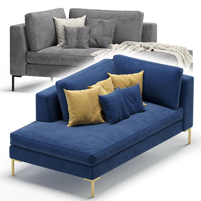 Daybed Kona 5 Colors Version/Кушетка Kona — Ver 2
