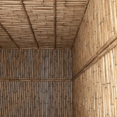 Bamboo ceiling / Потолок из бамбука — Вид 2