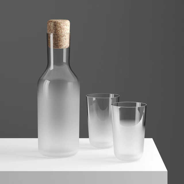 Frost glass and carafe by Front for Stelton — Скачать
