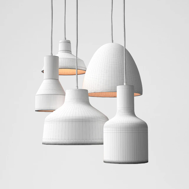 Set of lamps INDUSTRY WEST company — Descargar