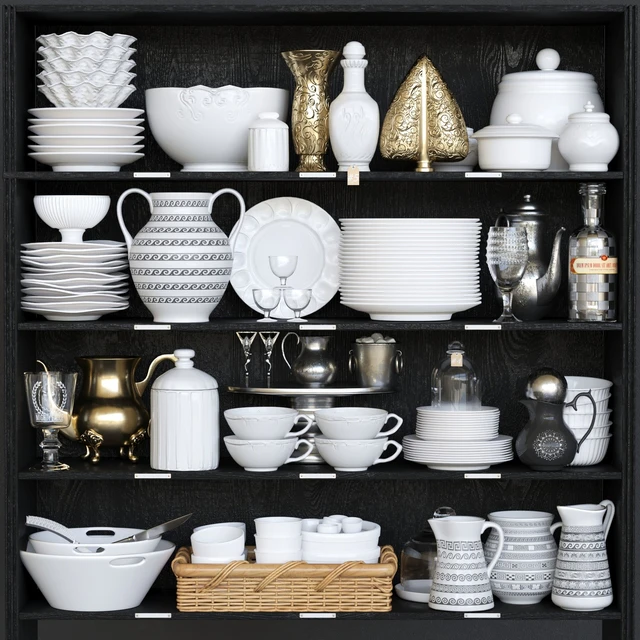 Wardrobe with dishes 4 — Descargar