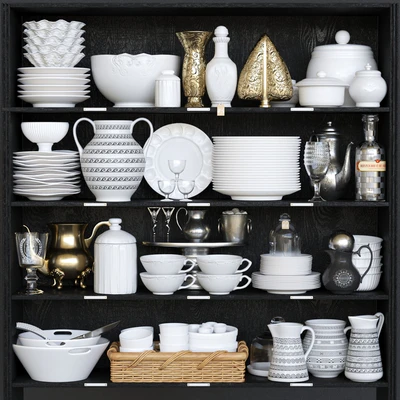 Wardrobe with dishes 4 — Ver 1