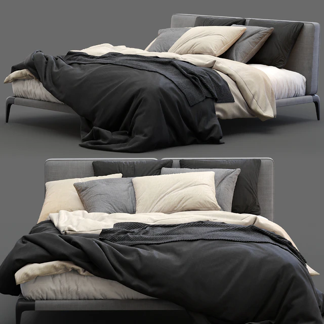 Poliform Bed Park Uno — Скачать