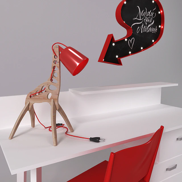 Writing desk and decor — Descargar