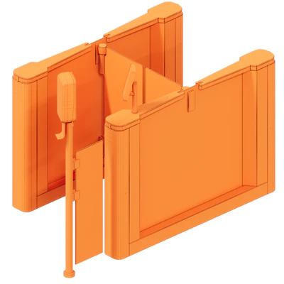 SpeedStile FL H-seens by Gunnebo turnstile — Ver 2