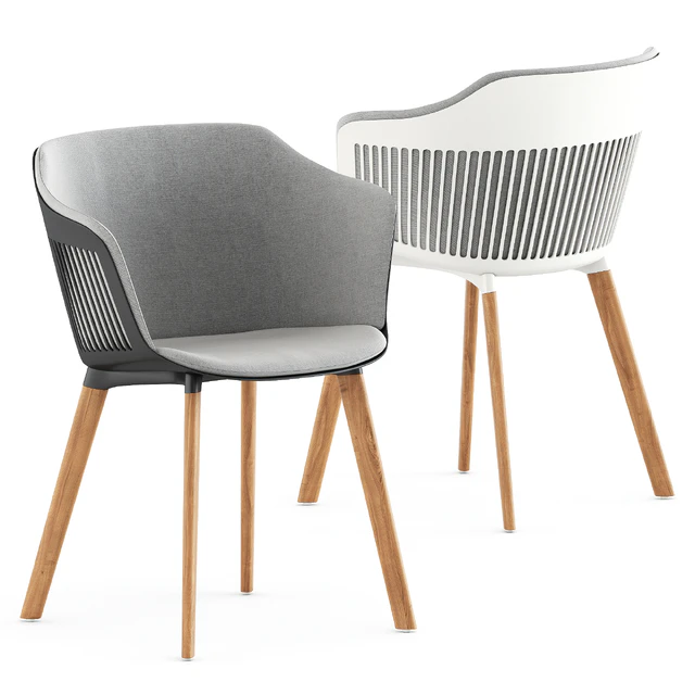 Aiir armchair and WA dining table by Dedon — Descargar