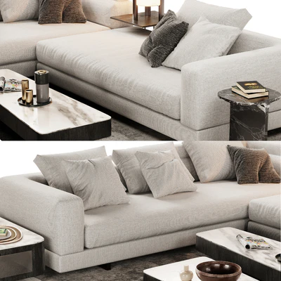 Minotti Alexander Sofa Opcion A — Вид 2