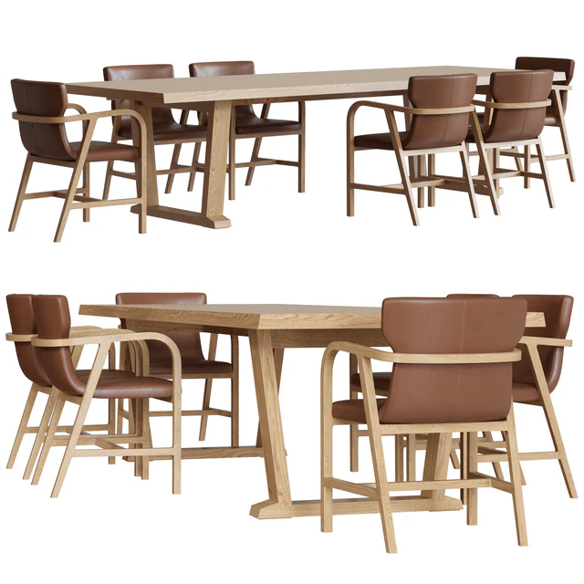 Maxalto Fulgens chair and Intoto table — Descargar
