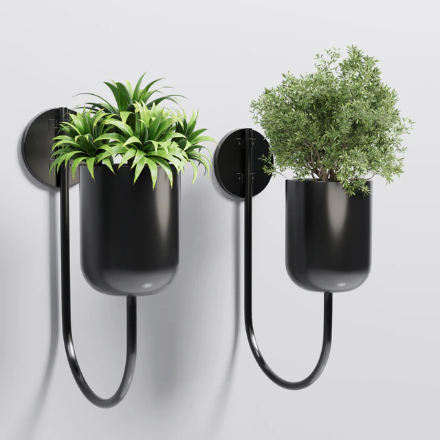 collection Indoor plant 135 vase metal stand wall plant — Скачать