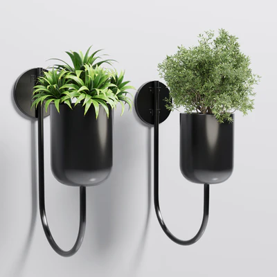collection Indoor plant 135 vase metal stand wall plant — Вид 2
