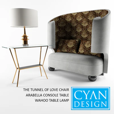 CYAN DESIGN THE TUNNEL OF LOVE CHAIR — Скачать