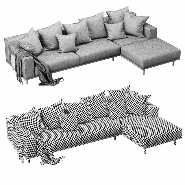 Meridiani TIMOTHY KUOIO Chaise Lounge — Descargar