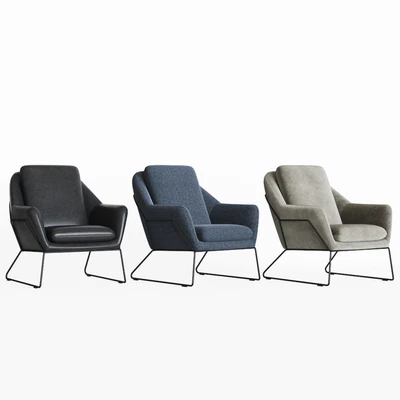 Loft Design. Armchair Model 2549, 3855 — Ver 2