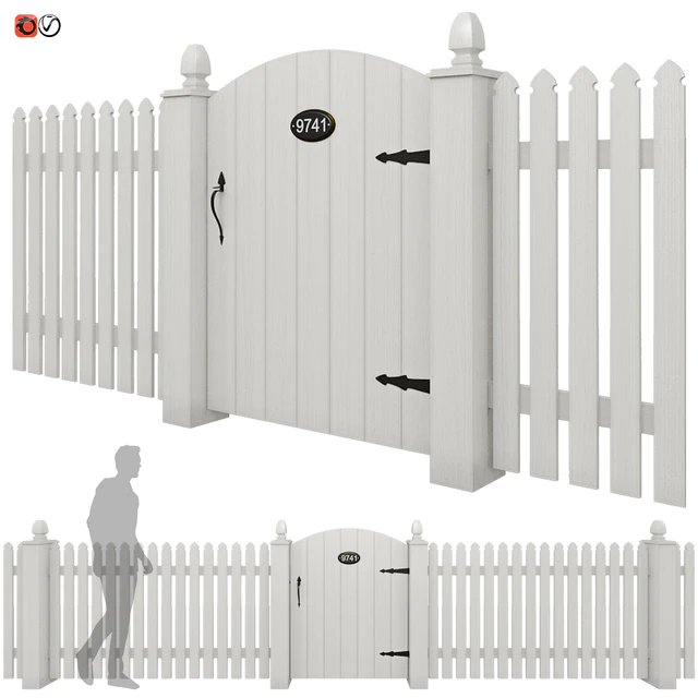 White picket fence 01 — Descargar