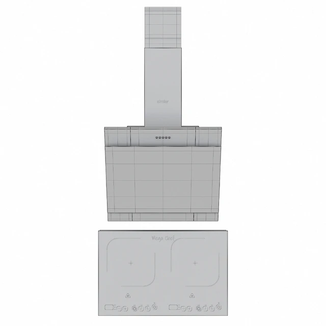 Induction Cooktop Mega Chef and Range Hood — Скачать