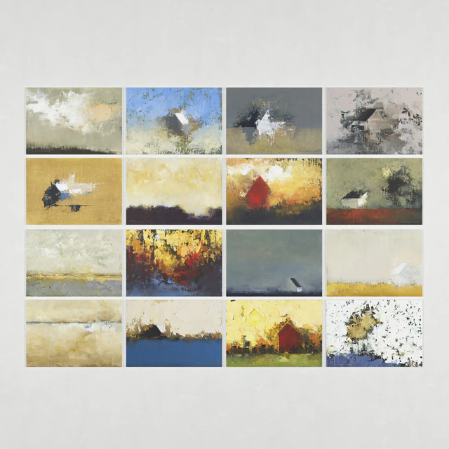 Oil Painting Landscape Painting by Seminary Road — Descargar
