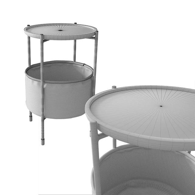 Rivet Meeks Round Side Table — Скачать