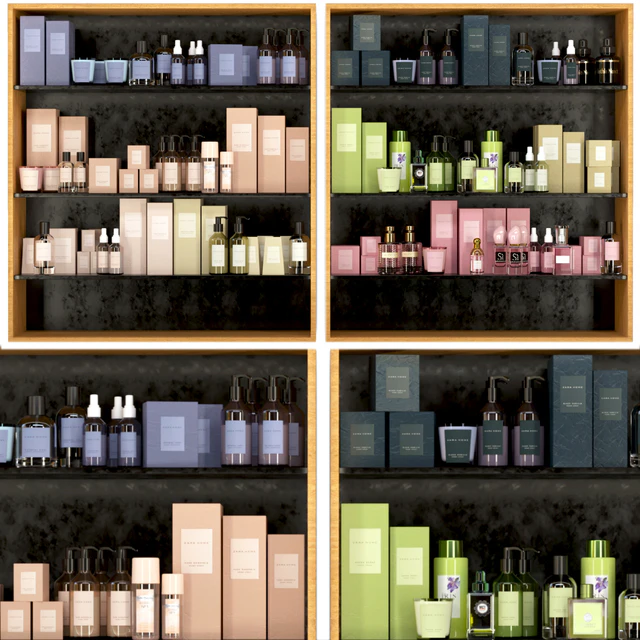 A set of cosmetics in Zara — Descargar