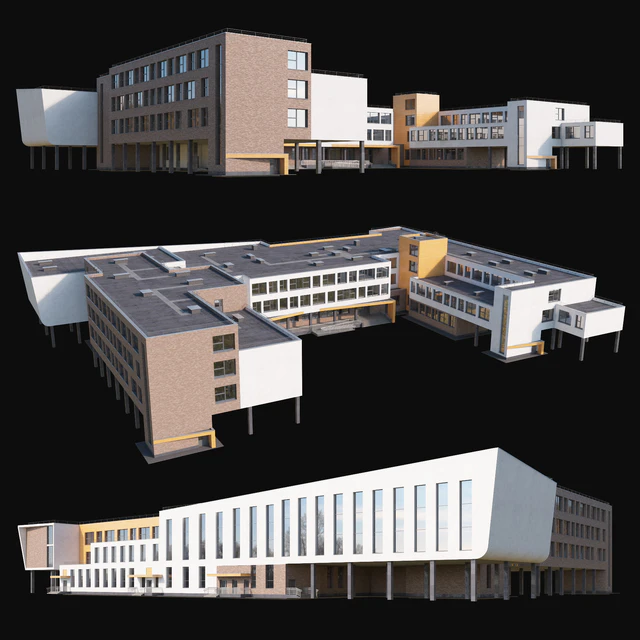 Modern school building — Descargar