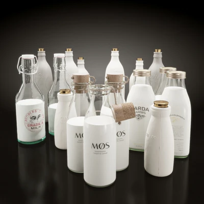 Milk bottles set — Ver 1