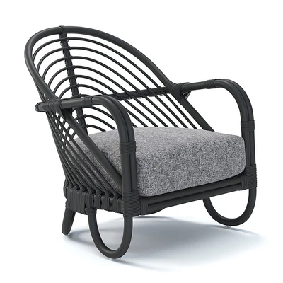 Crate&Barrel Etta Rattan Chair — Вид 3
