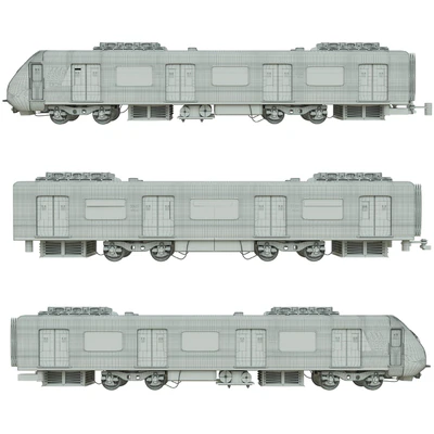 Metro train — Вид 2