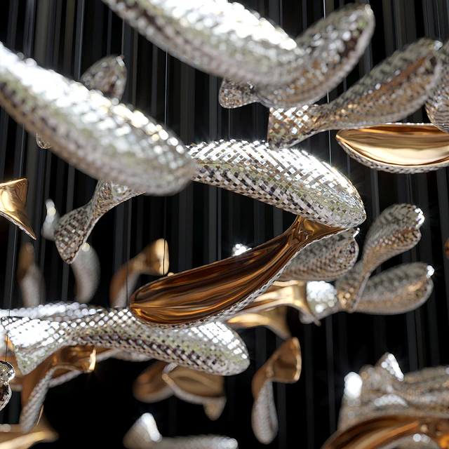 Chandelier Light Vargov - Fish — Descargar