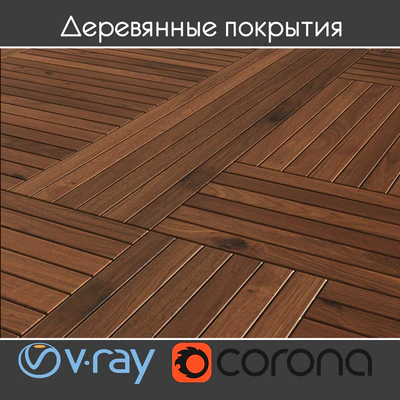 Деревянное покрытие Quadrone от Listone Giordano. — Вид 1