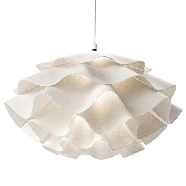 Подвесная люстра Modern White Pendant — Скачать