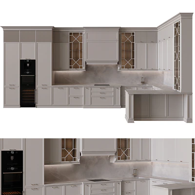 Neoclassical kitchen 32 — Ver 2