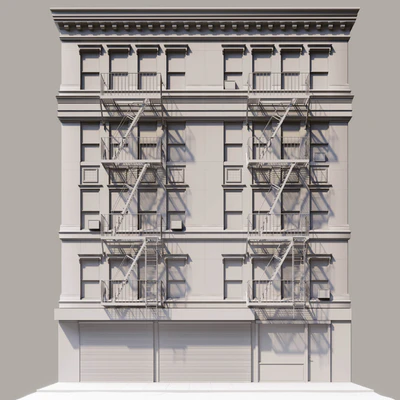 Brooklyn fasad NY — Ver 2