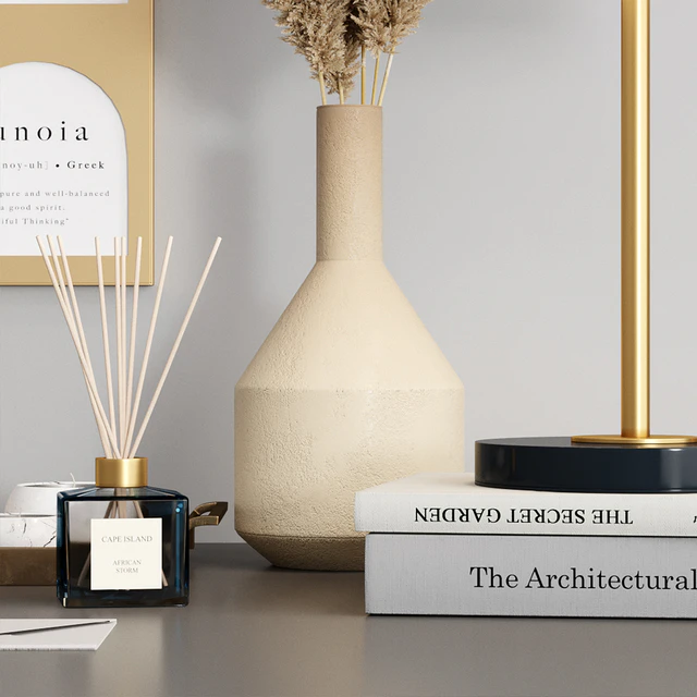 Decorative Set Zara Home with Dry Plants — Descargar