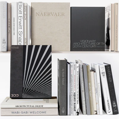 Book stack set 07 — Ver 3