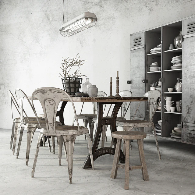 TABLE&CHAIRS SET — Descargar