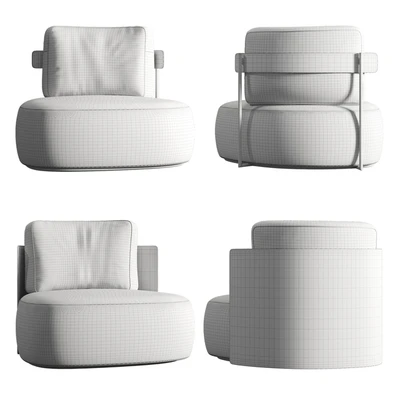Armchair Pierre by Flou (two versions) — Вид 2