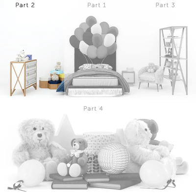Children furniture nicola bacci tiramisu (part2) — Вид 2