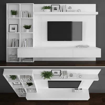 Tv stand set 084 — Ver 1