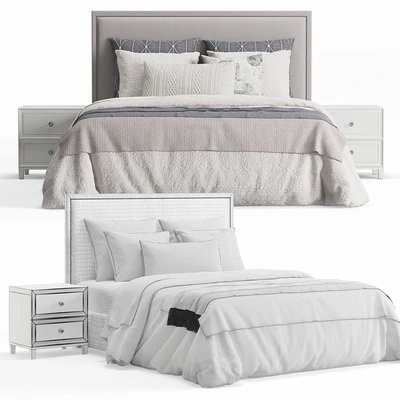 Bassett Furniture Manhattan Rectangular Bed — Ver 2