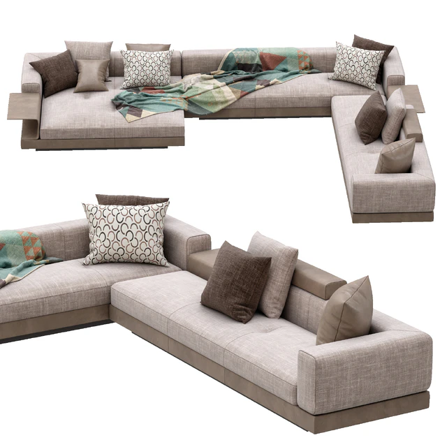 Sofa Connery By Minotti — Скачать