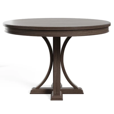 Helena Pedestal Dining Table — Ver 3