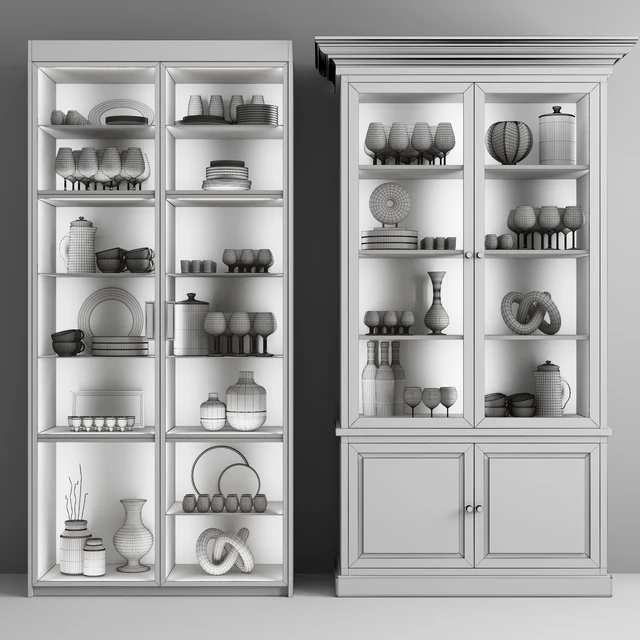 Сupboard with dishes My Design №5 — Descargar
