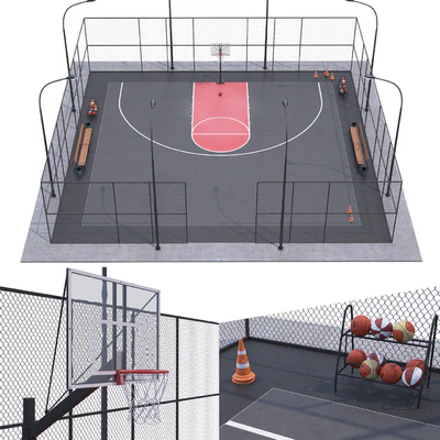 Basketball field — Ver 1