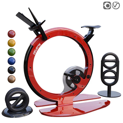 Ciclotte Exercise Bike & Dumbbells — Ver 1