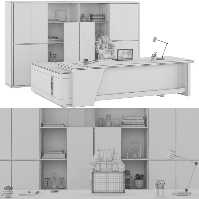 Office Furniture 01 — Скачать